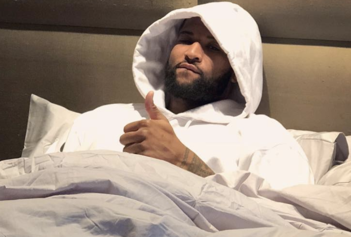 demarcus cousins poses for a photo on instagram