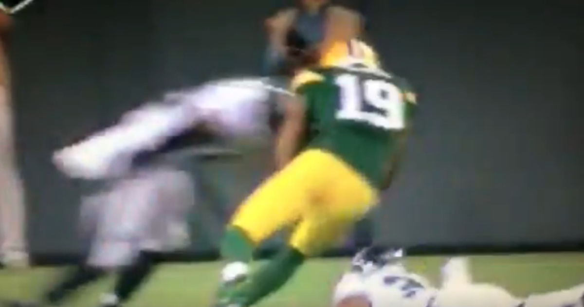 Packers WR Malachi Dupre being evaluated after taking vicious hit