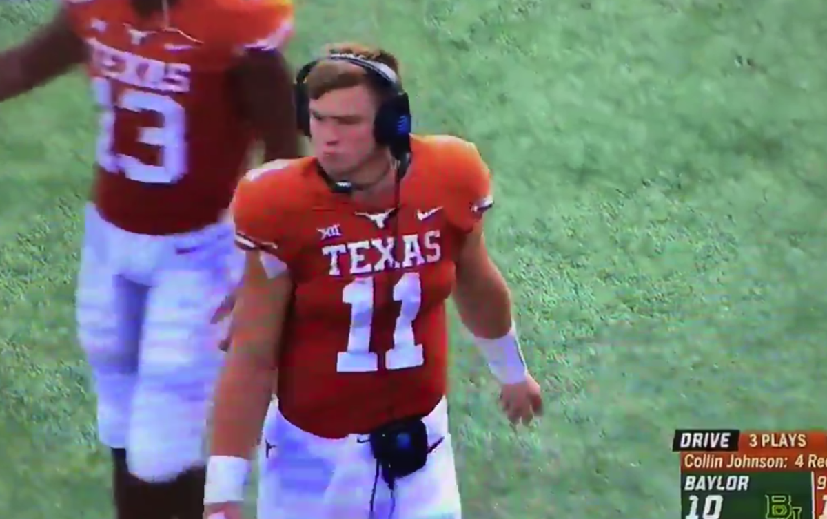 Sam Ehlinger has positive outlook on knees, Longhorns season