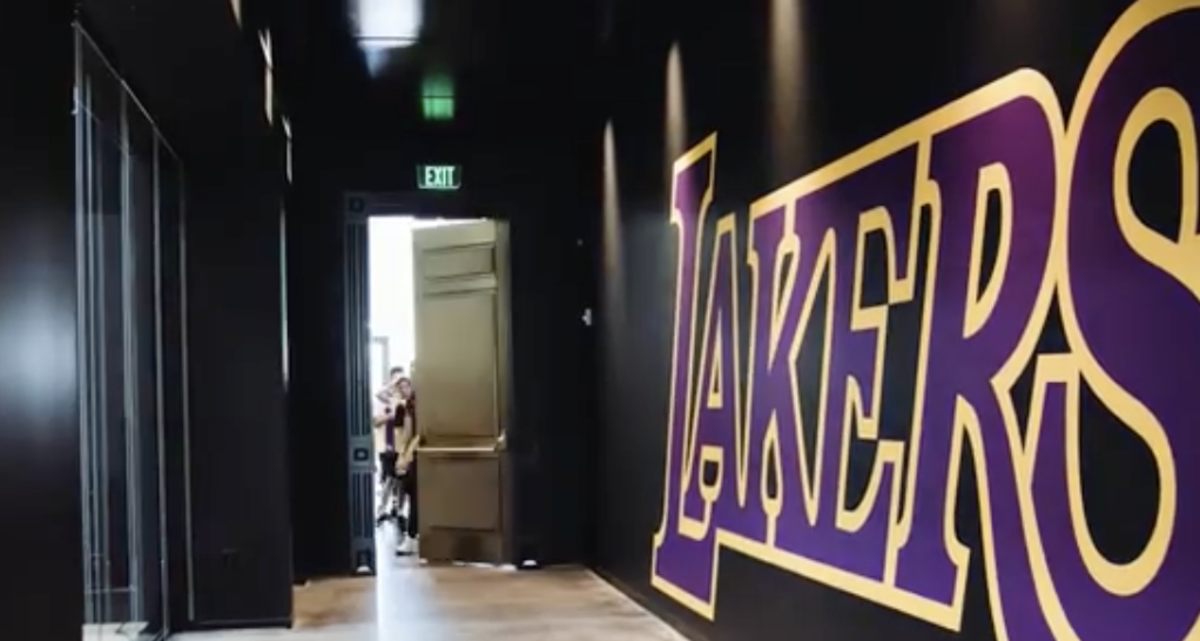 lakers practice facility on instagram