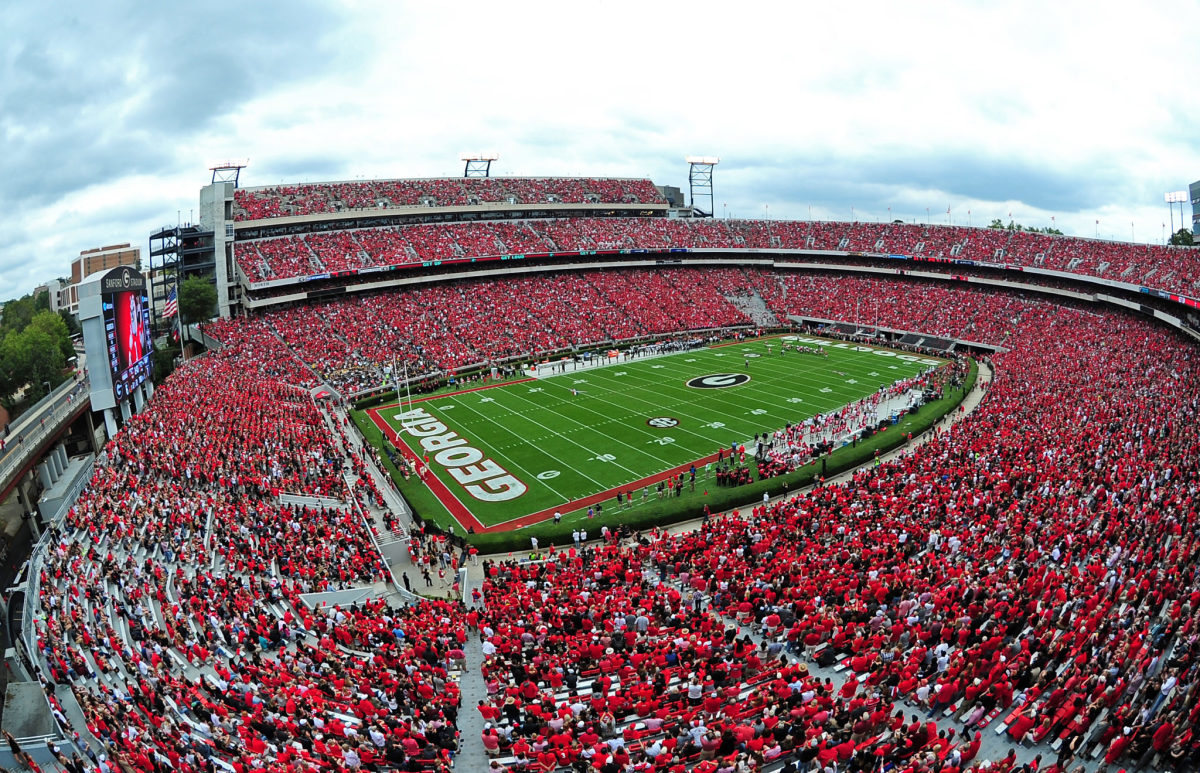 Look Georgia S 2023 Football Schedule Is Going Viral The Spun   Georgia Football Stadium 