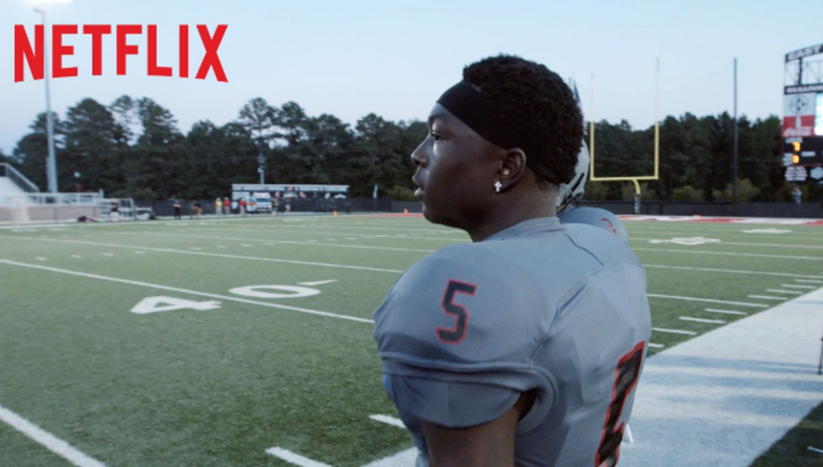 John Franklin picture in Netflix's promo for Last Chance U.