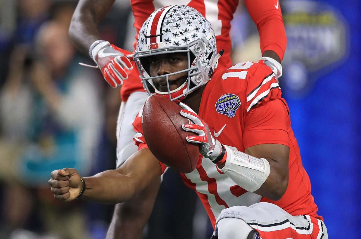 JT Barrett Ohio State Buckeyes Licensed Unsigned Photo (3)