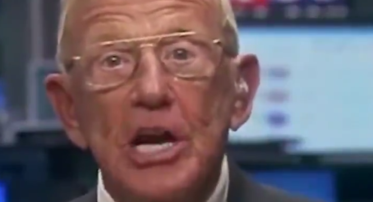Lou Holtz on television.