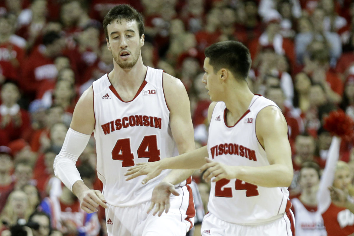 Wisconsin Announces It's Retiring Frank Kaminsky's Jersey - The Spun