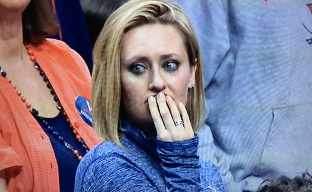 Photos Of Sad Virginia Fan Are Going Viral After Historic Upset The Spun What's Trending In