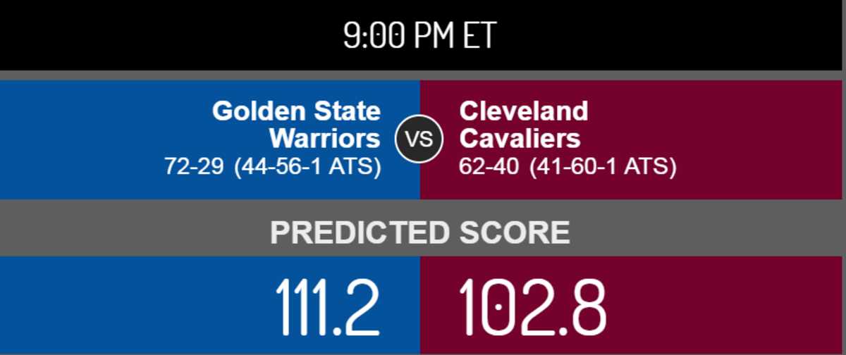 Warriors vs. Cavs game 3 prediction.