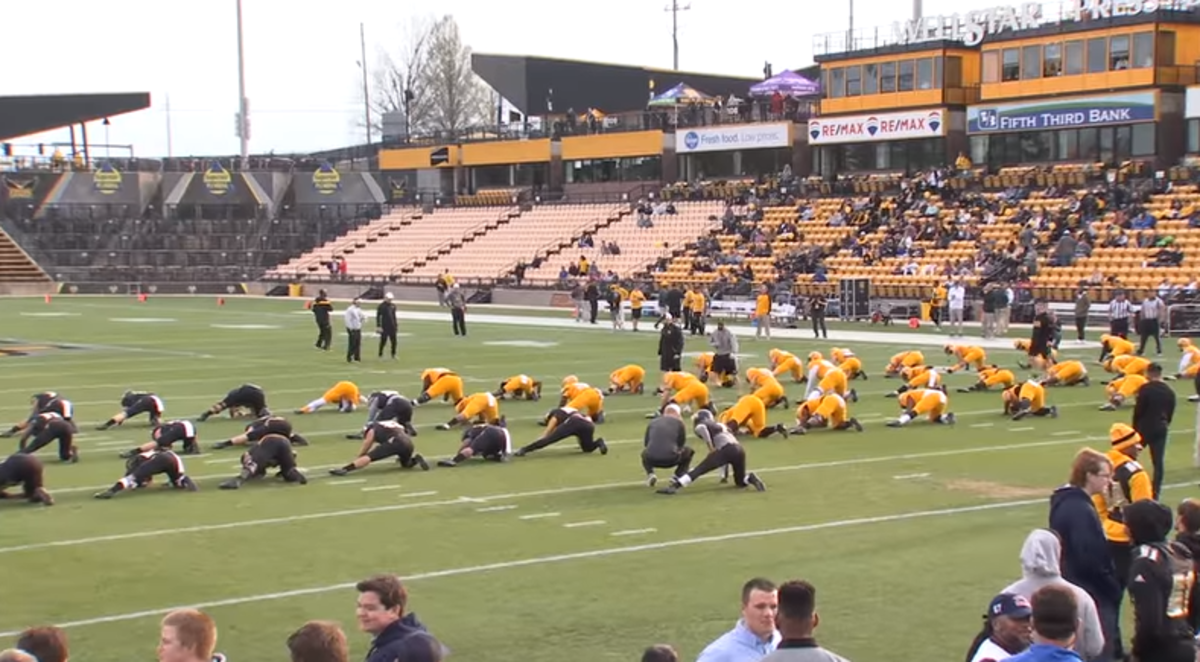 Kennesaw State football's spring game.