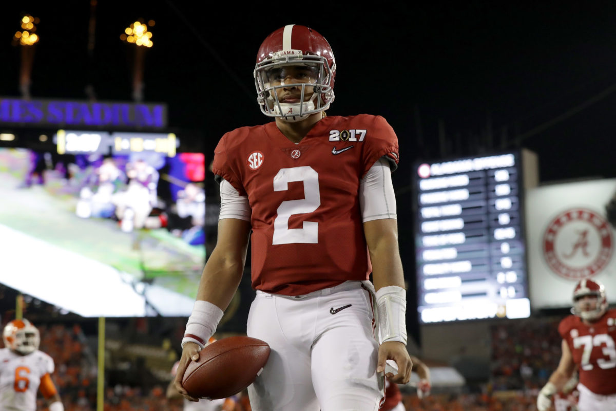 Jalen Hurts Names Loudest College Football Stadium He Played In The