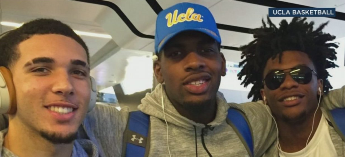 UCLA players arrested on China trip.