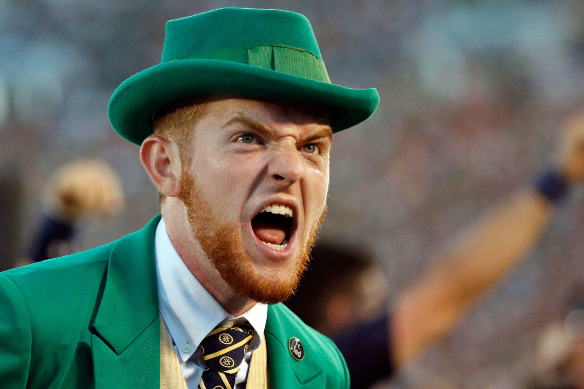 Notre Dame Mascot Logo