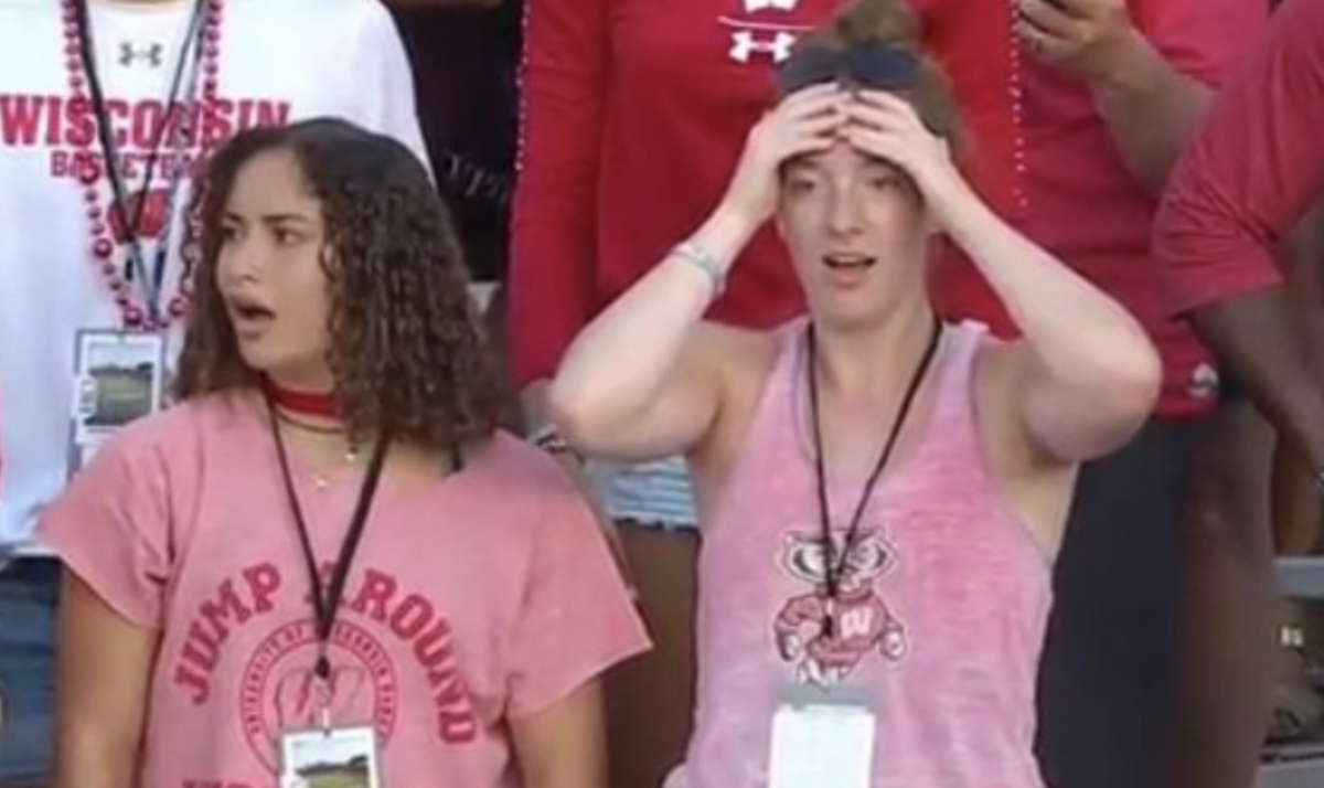 wisconsin fans are very upset