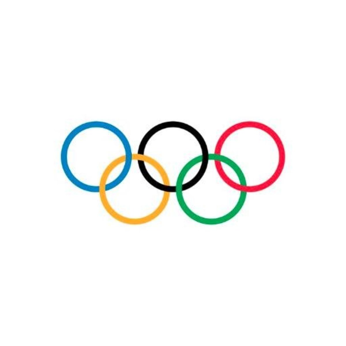 A picture of the Olympics Rings.