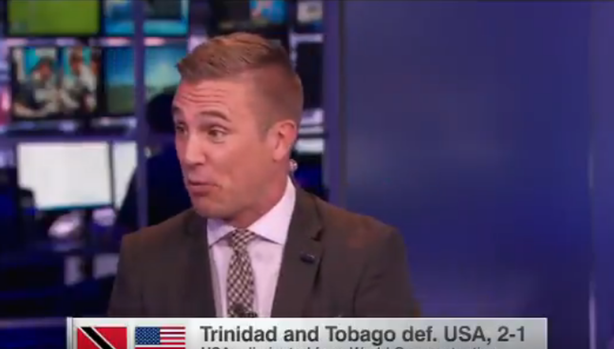 Taylor Twellman crushes USA soccer in rant.