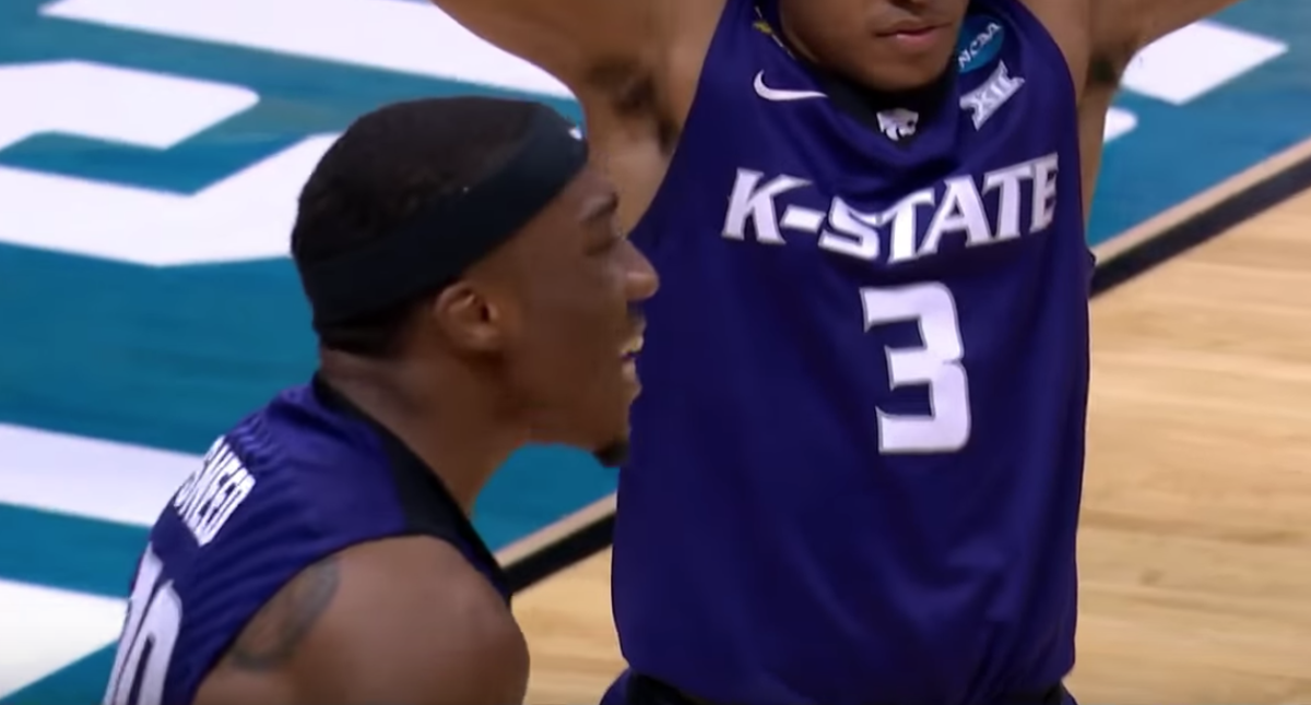 Kansas State player explains handshake controversy.