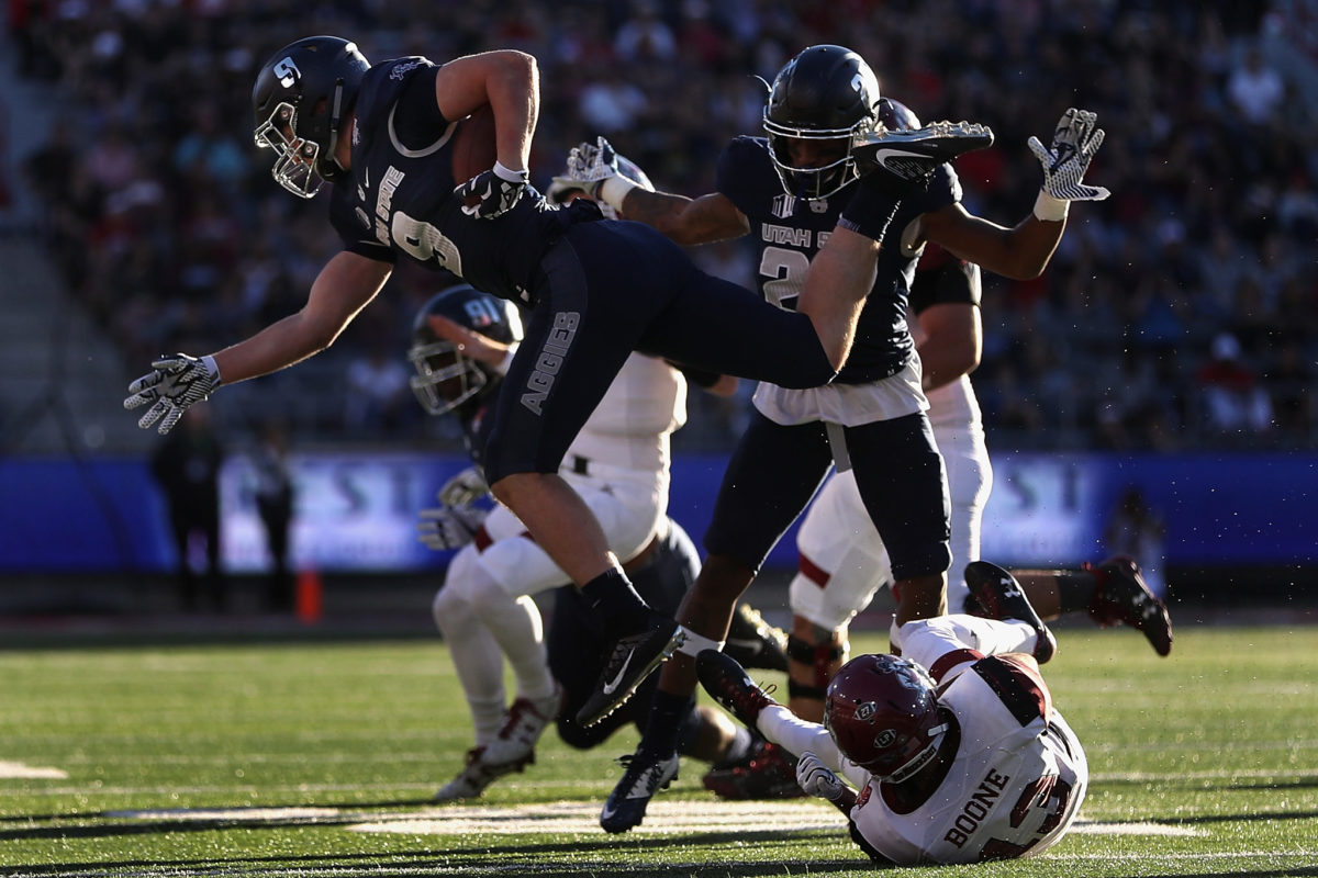 Utah State football faces New Mexico State.