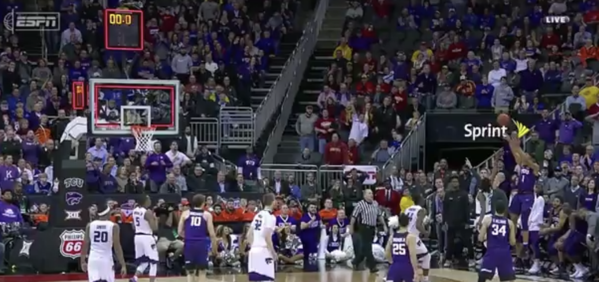 Video Crazy Buzzer Beater Sends TCUKSU To Overtime The Spun What's
