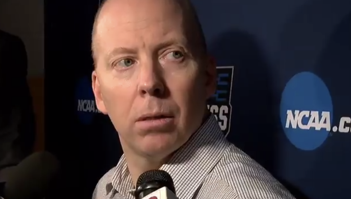 Mick Cronin gets angry with reporter following loss to Nevada.