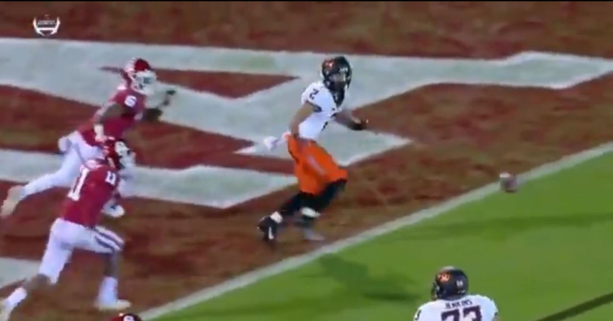 Oklahoma State Falls To Oklahoma On Failed Two-Point Conversion - The ...