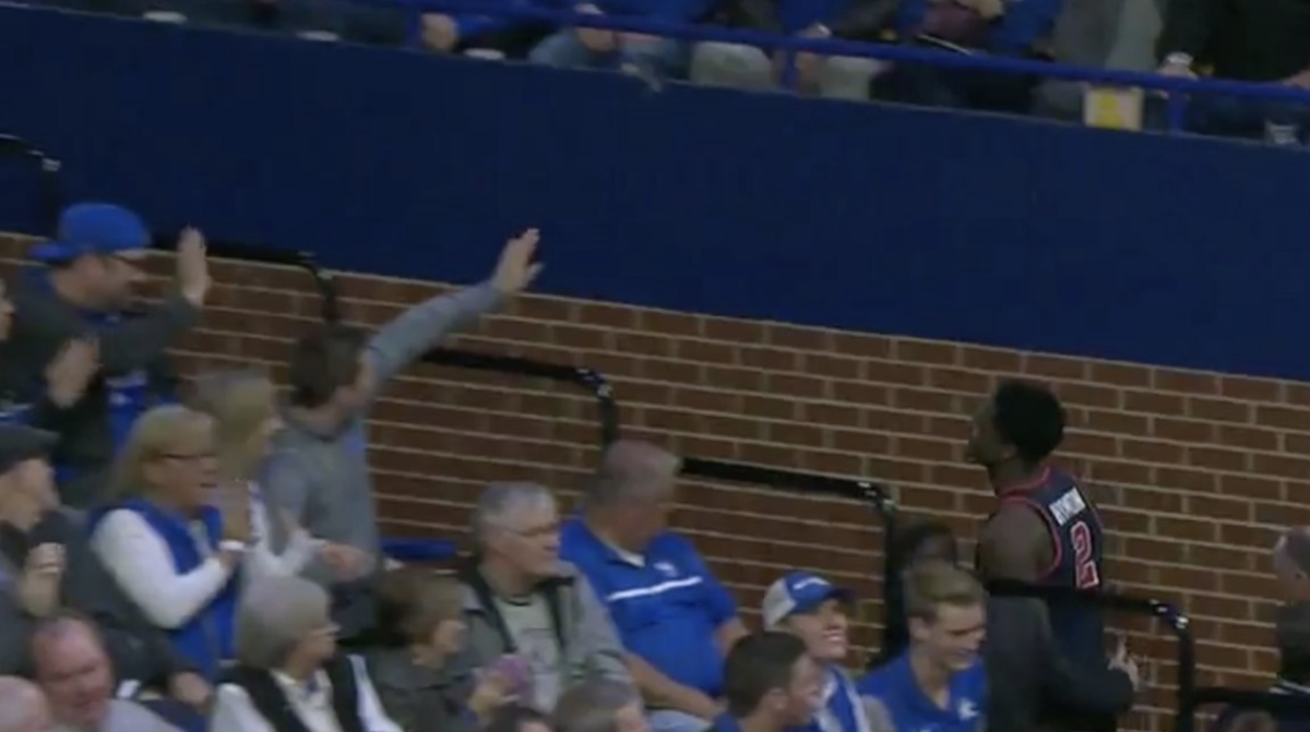 Video A College Basketball Player Got Ejected 4 Minutes Into The Game