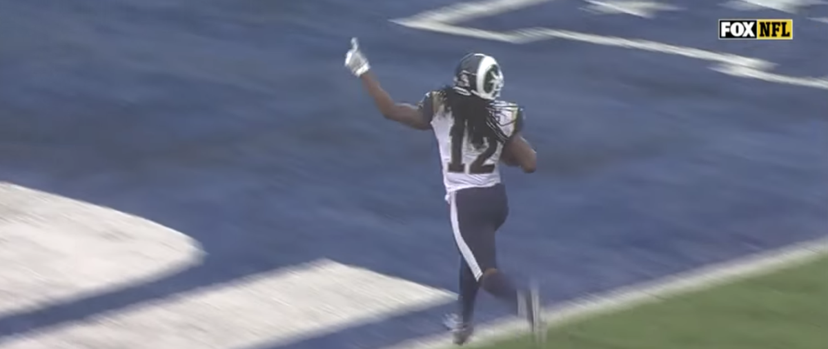 Sammy Watkins celebrates a touchdown.