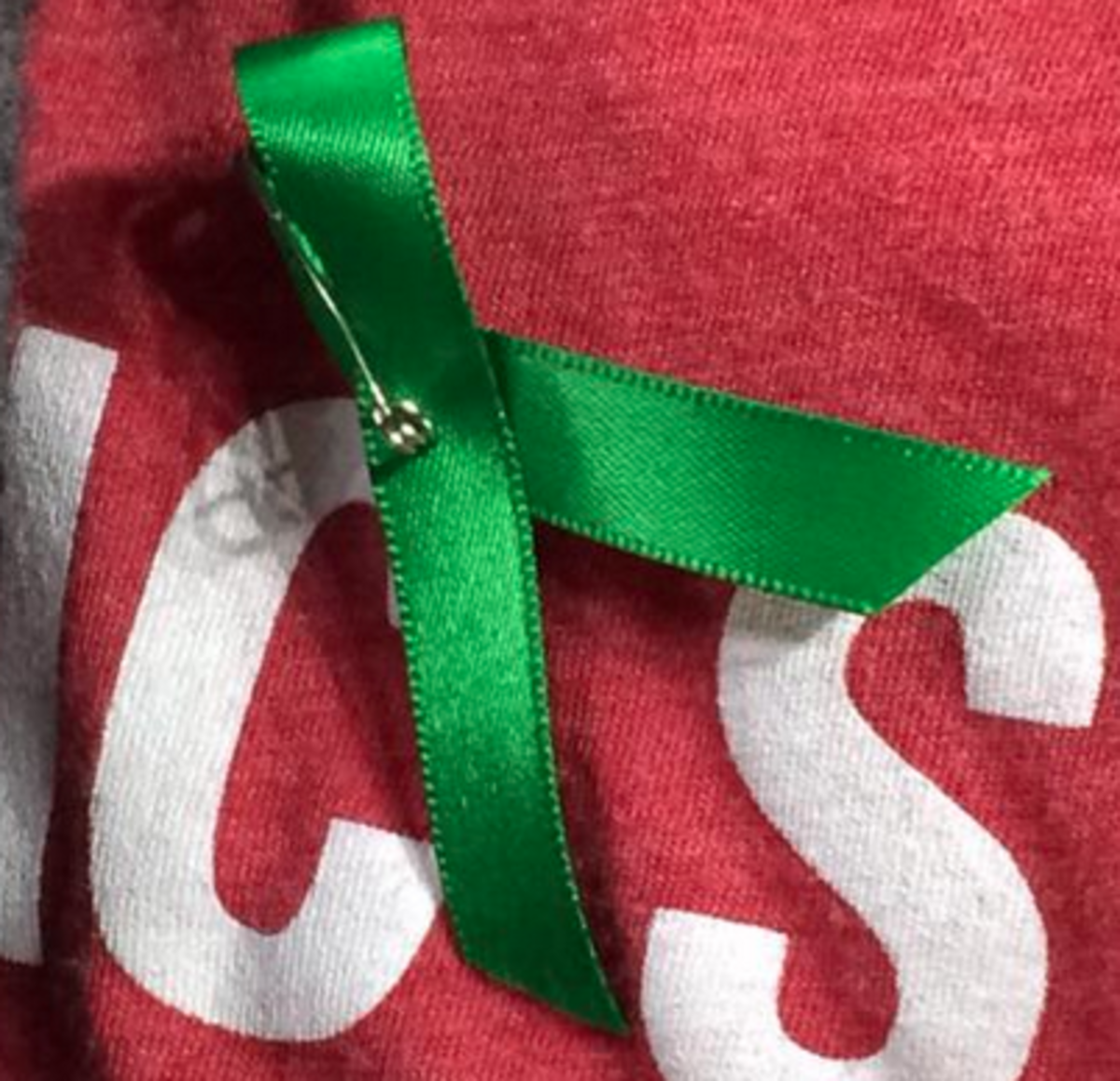 Photo NC State's Student Section Wearing Green Ribbons Tonight As