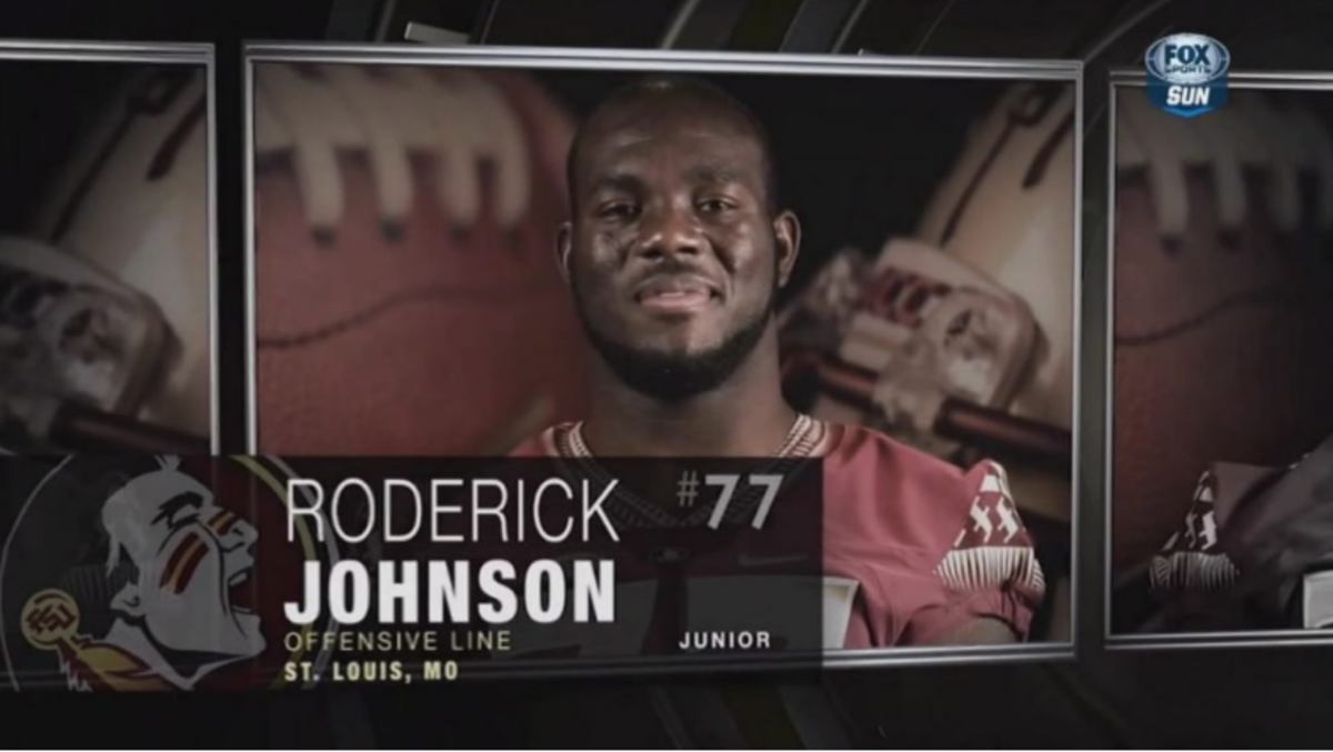 Roderick Johnson of Florida State on FOX Sports.