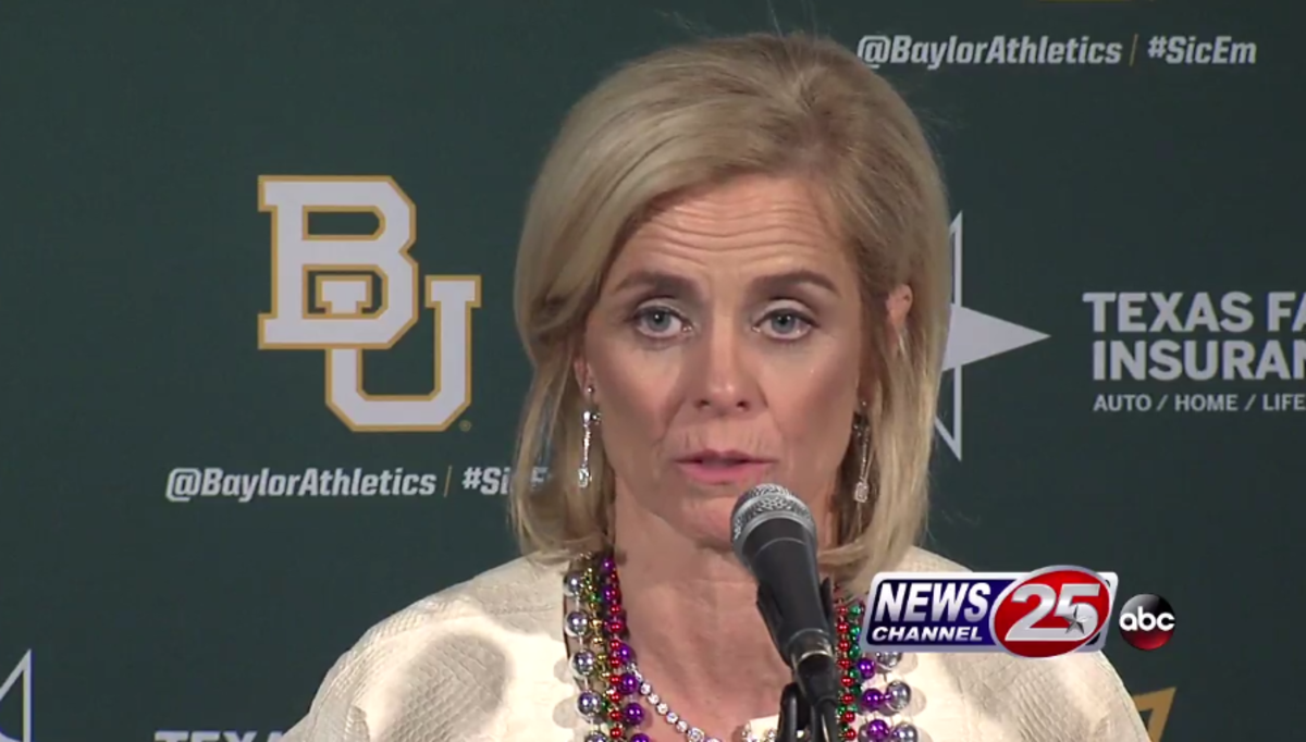 Kim Mulkey is under fire after her statement's about her school's scandal.