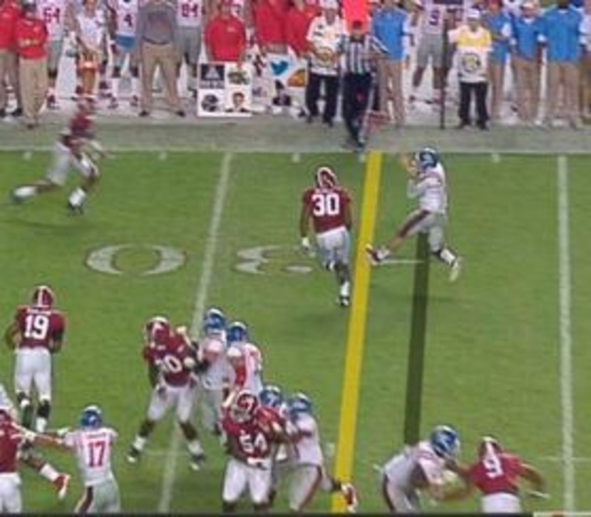 Video Chad Kelly Finds Cody Core For 73 Yard Touchdown, Ole Miss Leads