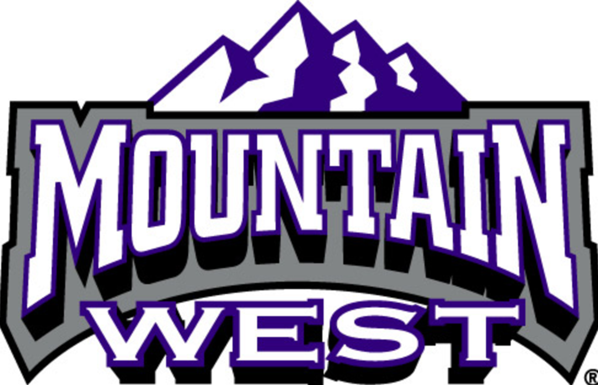 The logo for the Mountain West Conference.