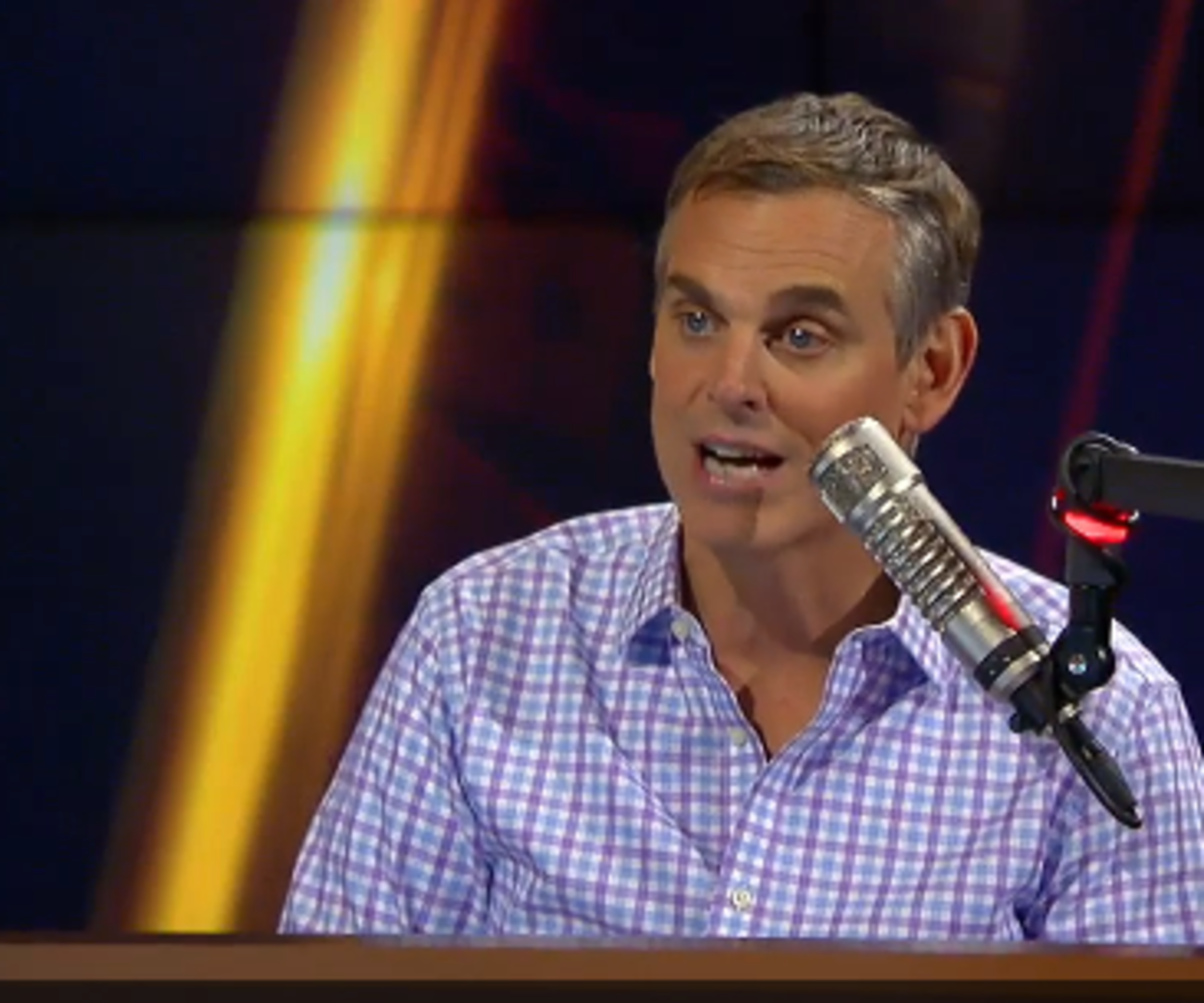 Video: Colin Cowherd Thinks Nick Saban Would Leave 