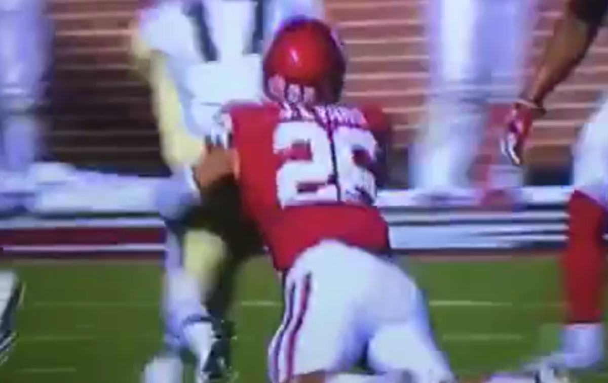 Seth Russell has a dislocated ankle coming from this play.