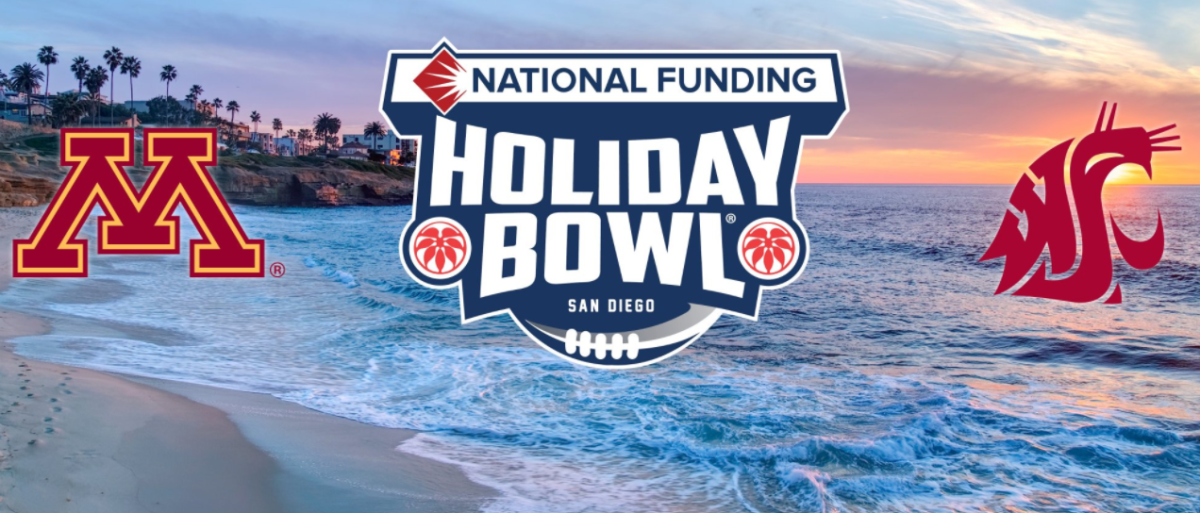 The Holiday Bowl logo.