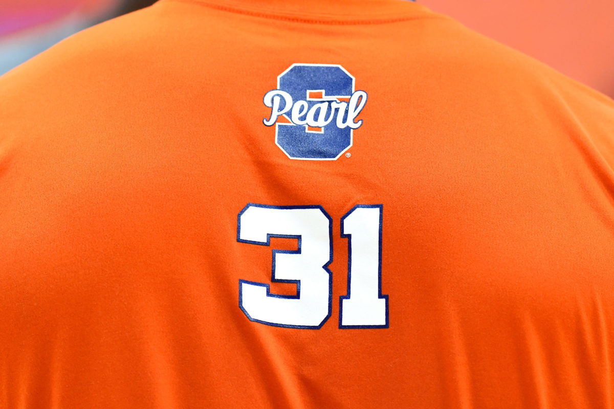 Pearl Washington shirts for Syracuse.