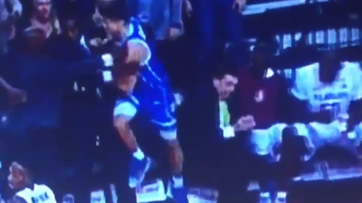 Grayson Allen may have shoved an FSU assistant coach.