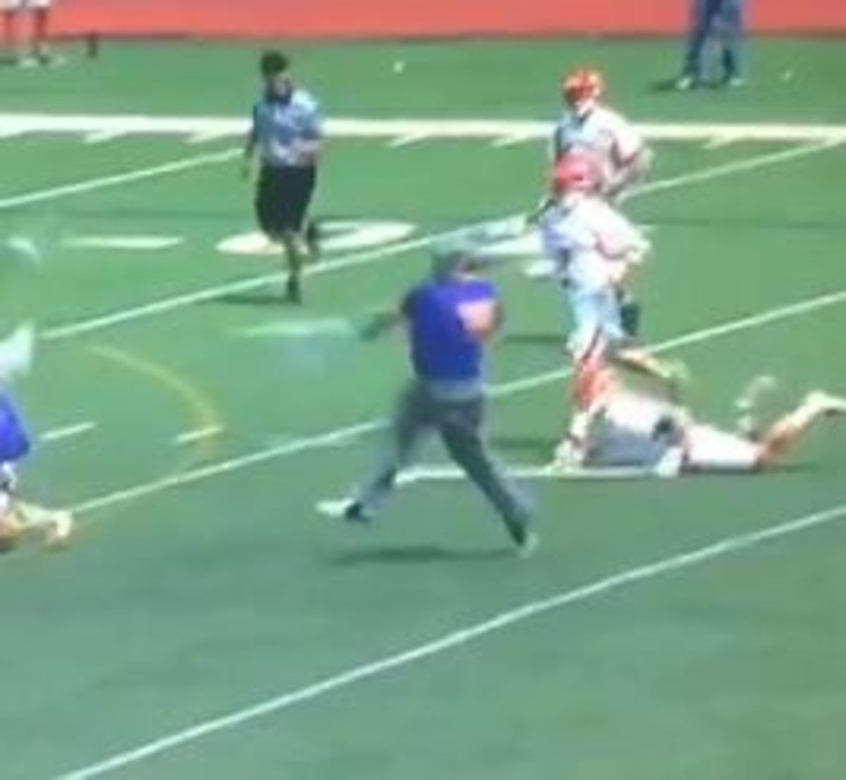 Video Albany Lacrosse Scores Rare Goalie Goal During NCAA Tournament