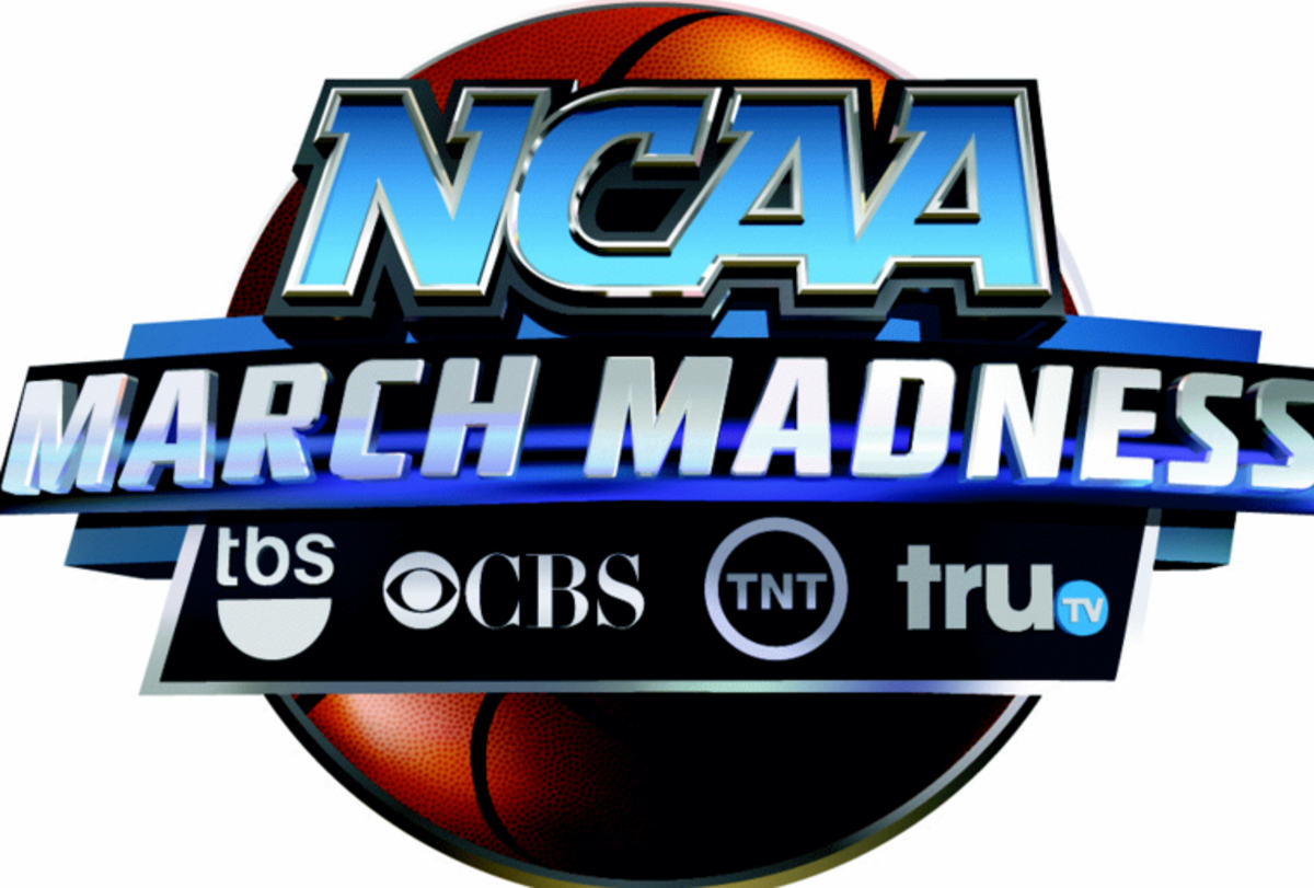 March Madness selection show logo.
