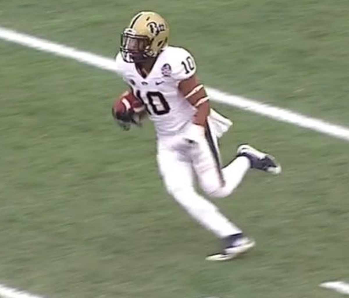 Video Pitt's Quadree Henderson Ran The Military Bowl Opening Kickoff