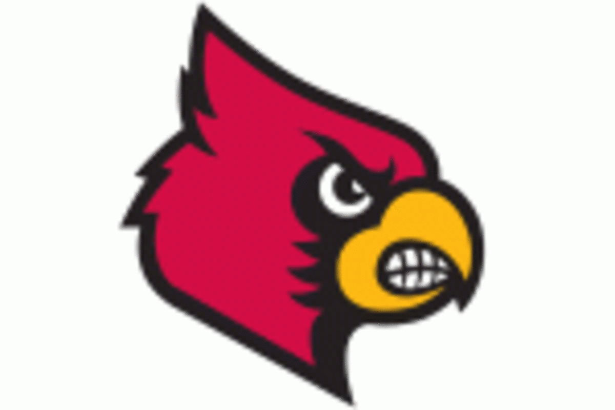 The Louisville Cardinals logo.