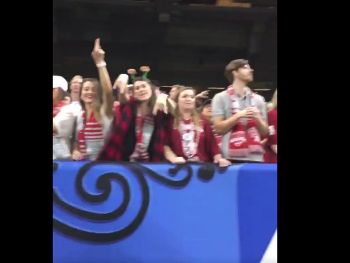 Video: Oklahoma Fans Chanting 