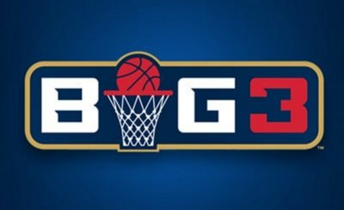 The logo for the Big 3 basketball league.