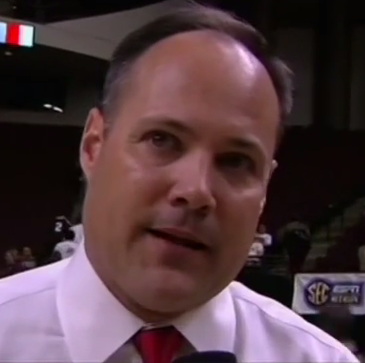 Basketball Coach Mark Fox Was Introduced As "Coach Richt" At