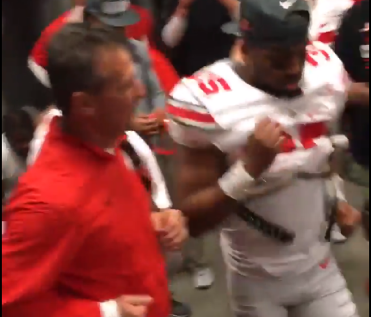 Video Urban Meyer Pulled Out Some Extremely Popular Dance Moves After