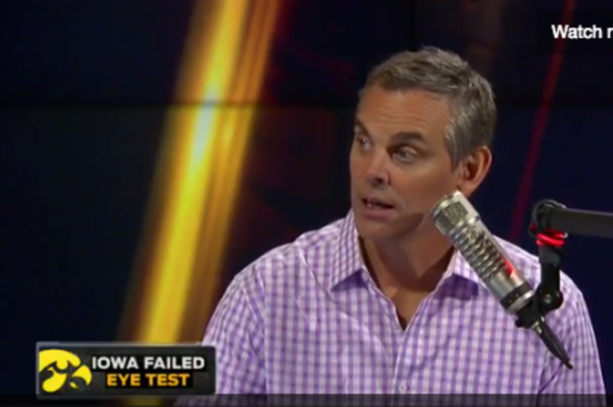 Colin Cowherd talks about Iowa's football program.