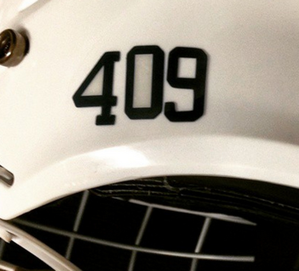 Penn State hockey's '409' decals.