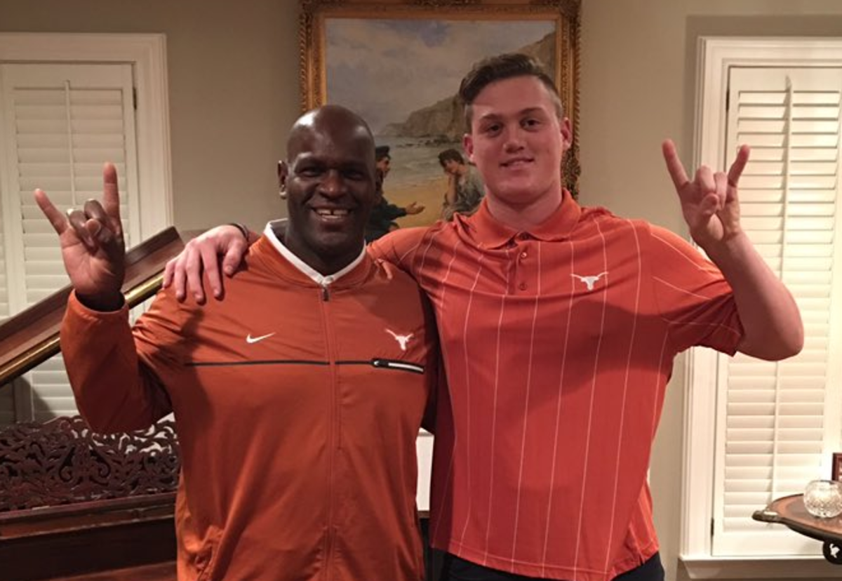 Max Cummins announces he's committing to play for Texas.