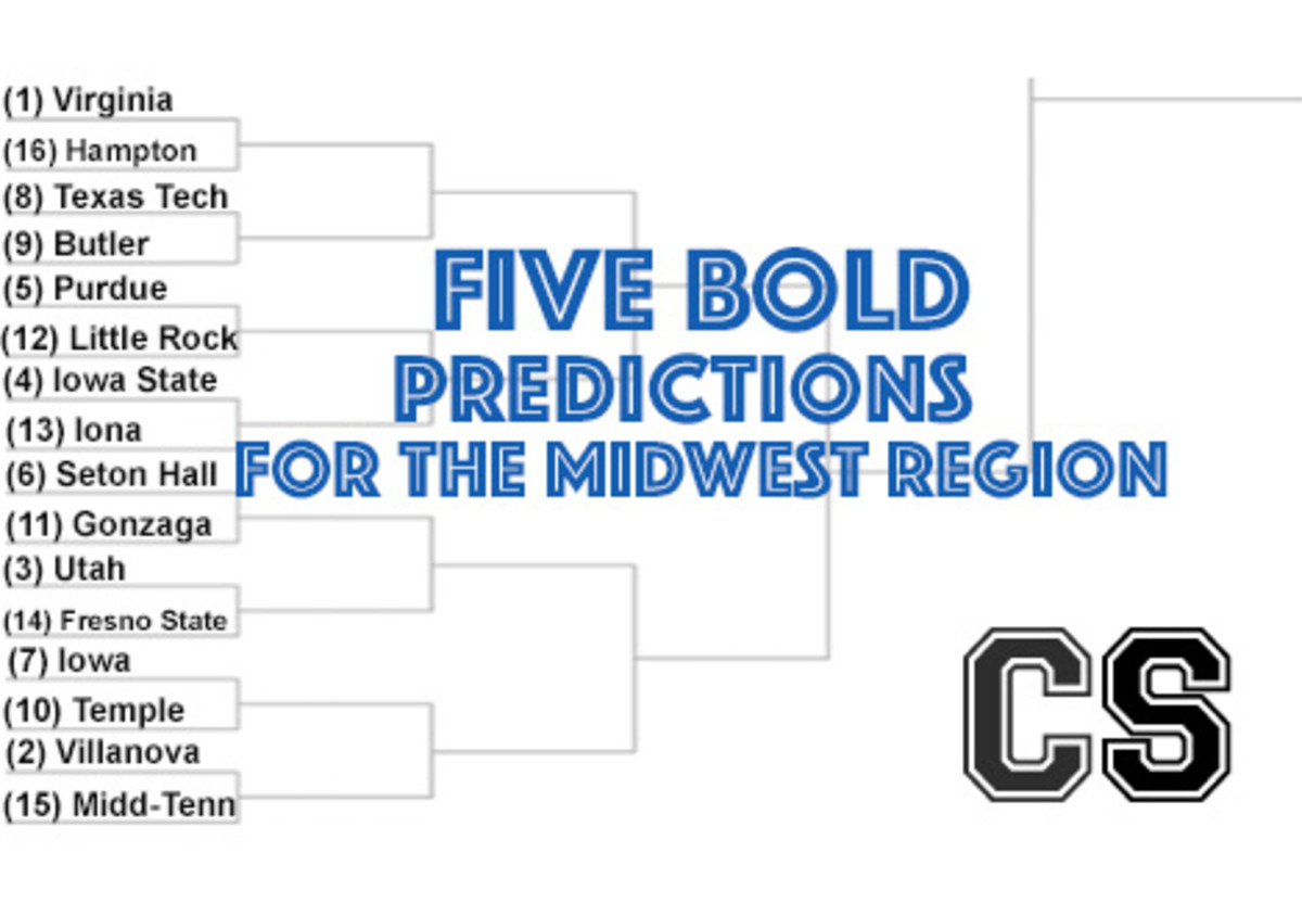 5 Bold Predictions For The Midwest Region Of The NCAA Tournament The