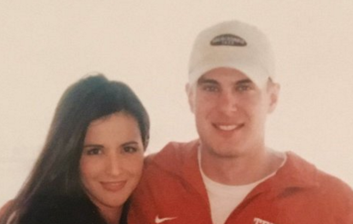 Tom Herman and his wife from back when they were at Texas.