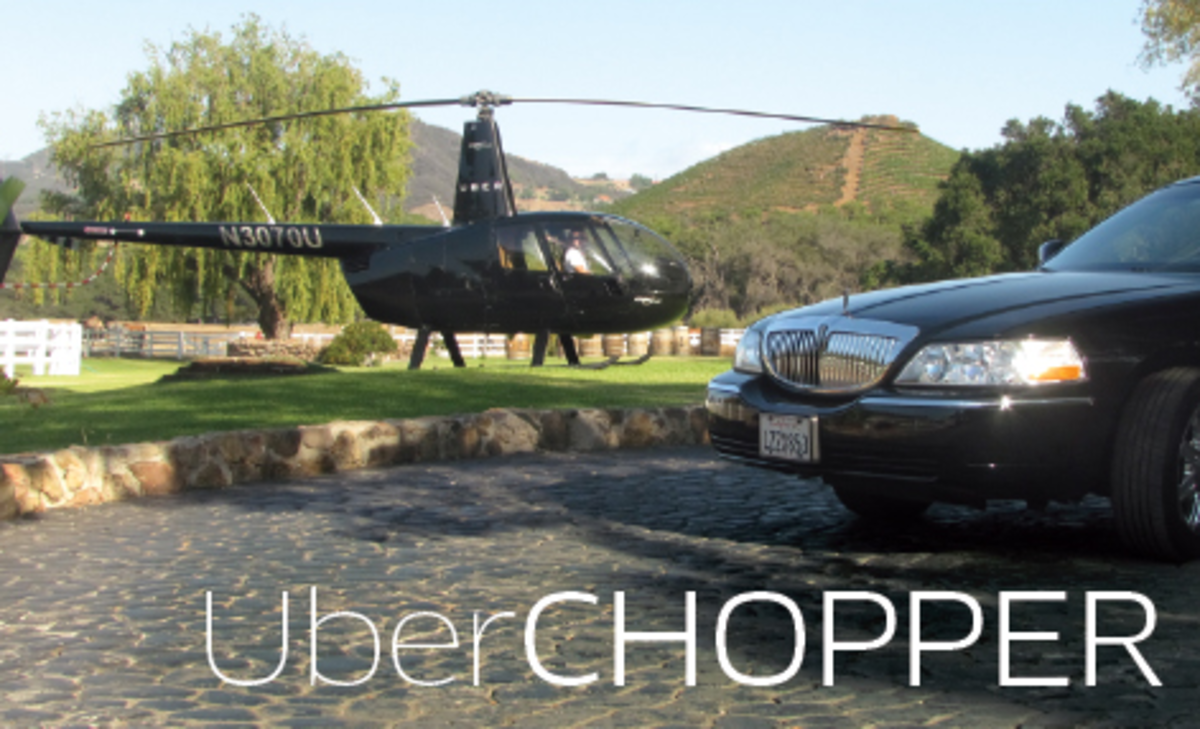 Uber Chopper costs $350 to get to national championship.