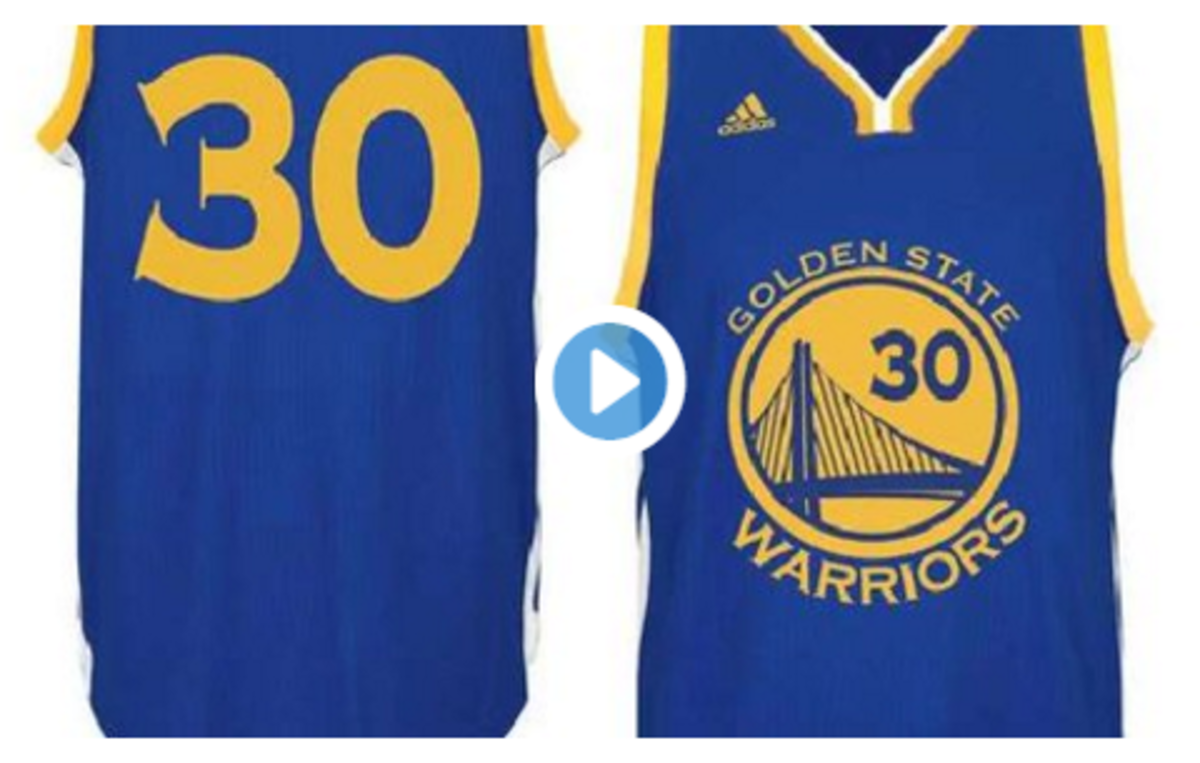 Steph Curry jersey.